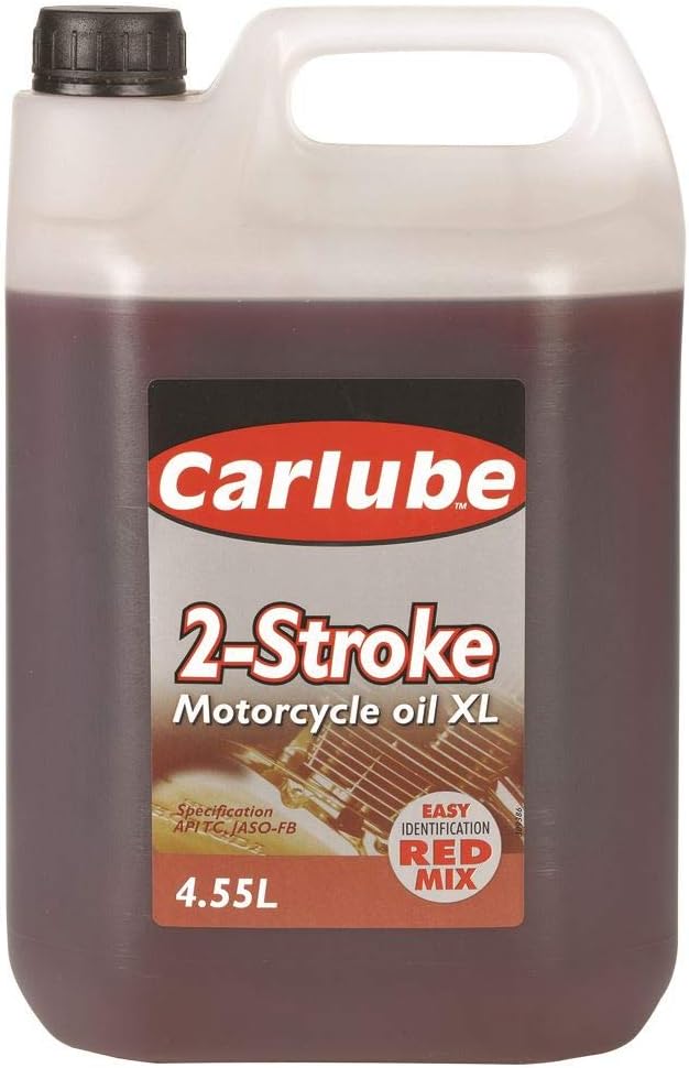 Carlube 2-Stroke Mineral Engine Oil Motorcycle Oil 4.55 Litres