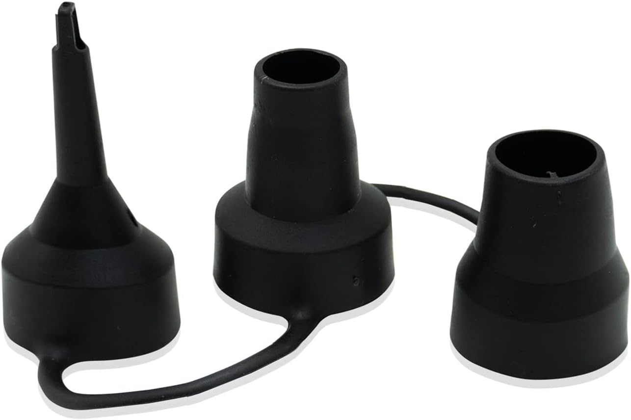 SZXMDKH 1 Pack Replacement Nozzles Air Pump Nozzles Adapter Plastic Nozzle for Inflatable Pool Sofa Air Bed Air Mattress(3 Sizes)