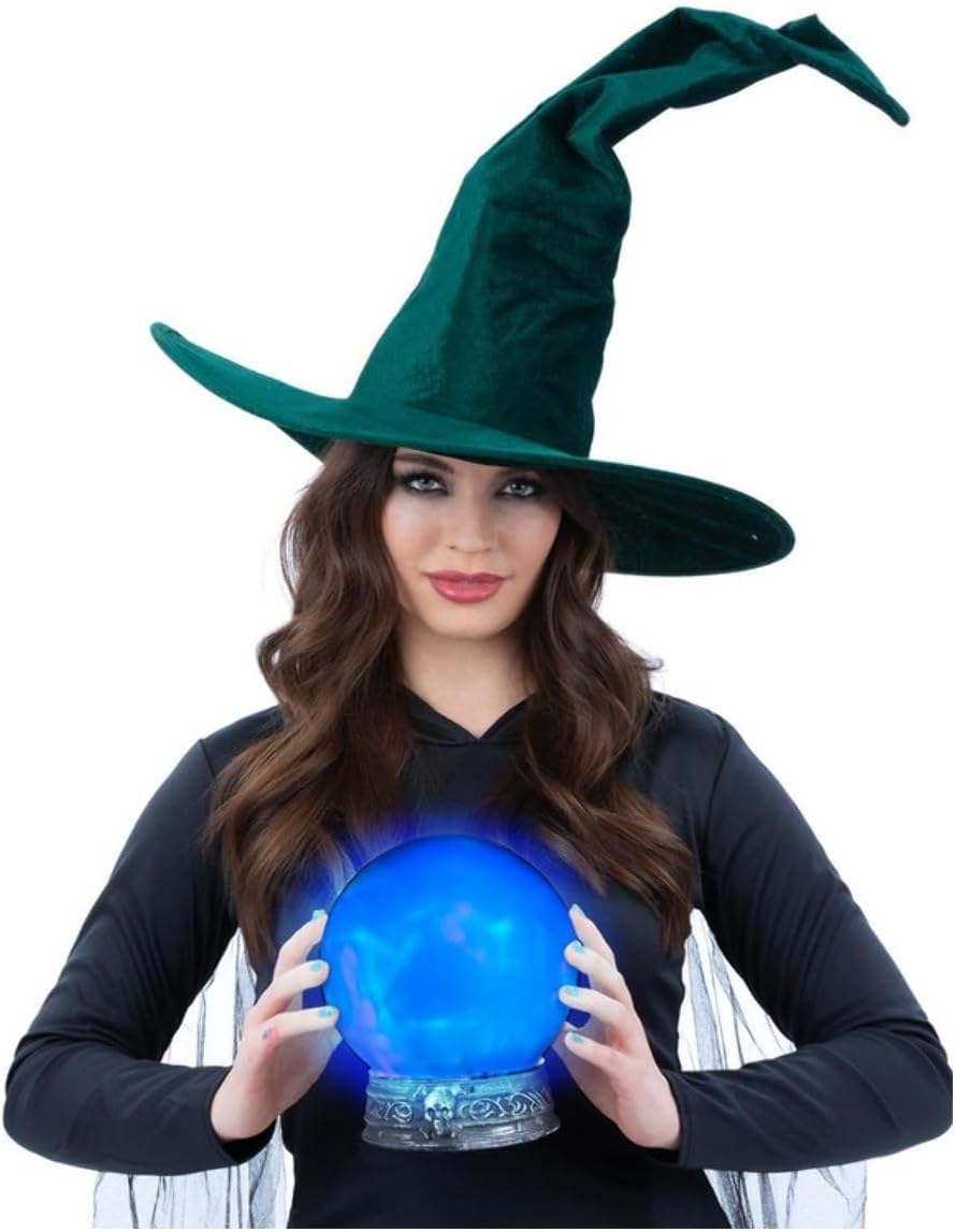 Smiffys Mystic Light Up Crystal Ball Costume Prop