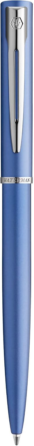 Waterman Allure Ballpoint Pen | Blue Lacquer | Medium Point | Blue Ink | Gift Box