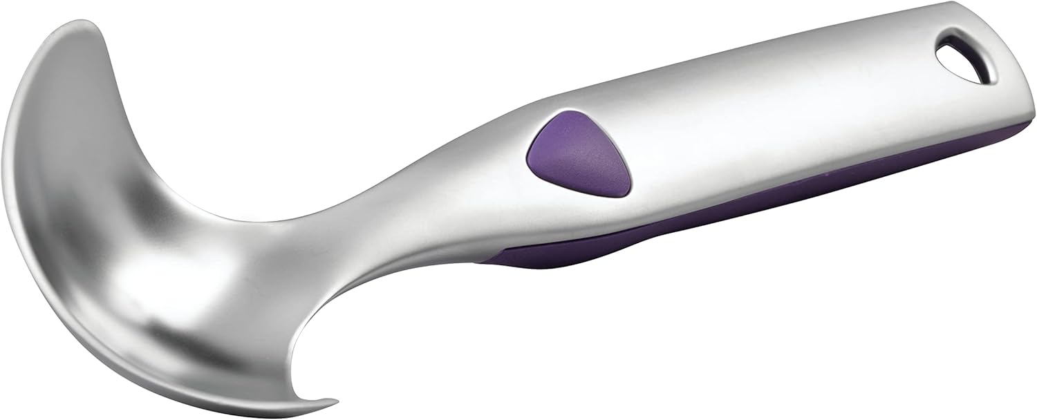 Wilton Heavy-Duty Ice Cream Scoop With Non-Slip Grip, Ice Cream Bar Supplies, Ice Cream Scoops Best Rated Ice Cream Sundae Bar Supplies (Silver)