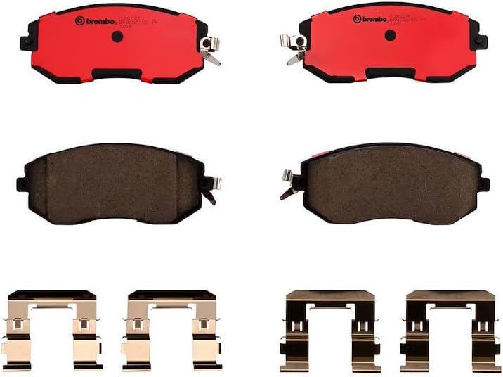 Brembo P78021N Premium Ceramic Front Disc Brake Pad Set SUBARU/TOYOTA OE# 26296SC010