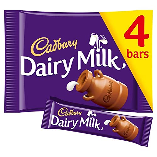 Dairy Milk Chocolate Bars | pack of 4 | 144g ( 5.07 Ounce )