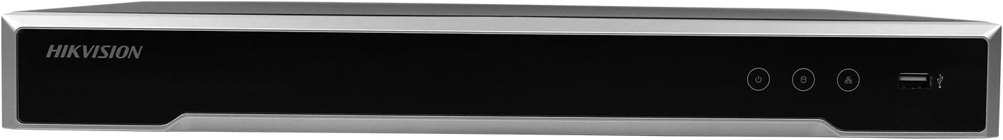 Hikvision DS-7608NI-K2 / 8P 8CH Built-in Plug & Play 4K NVR H.265 (2 SATA Recording VAC Detection Alarm Support HD Output)