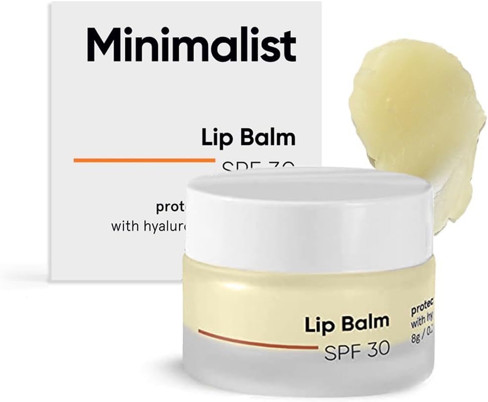 Minimalist Lip Balm With Ceramides & Hyaluronic Acid | Lip Protection & Nourishment | For Women & Men | 8 Gm, Off White