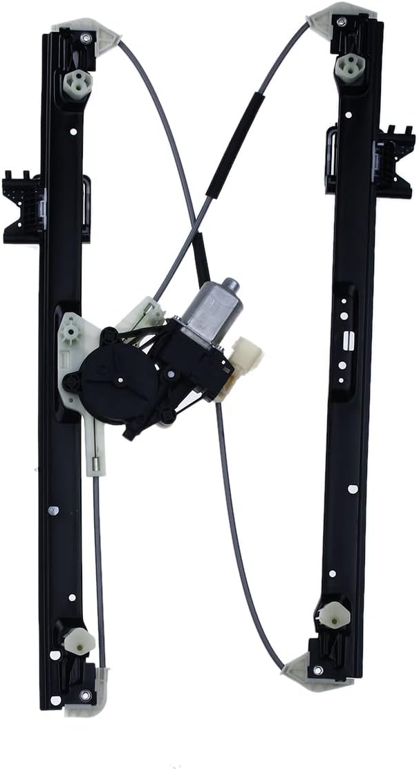 Frankberg Window Regulator w/Motor Rear Right Driver Side Compatible with R-a-n-g-e R-o-v-e-r Sport L494 LW SUV 2014-2019 LR078870