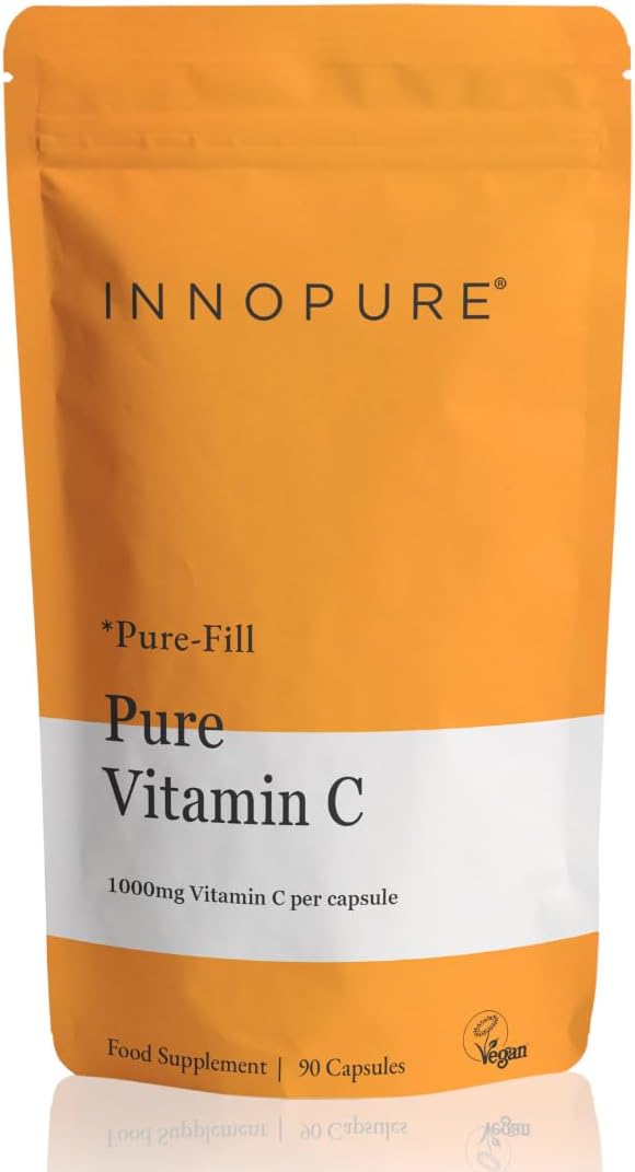 INNOPURE Pure Vitamin C Supplement 1000mg, 90 Capsules