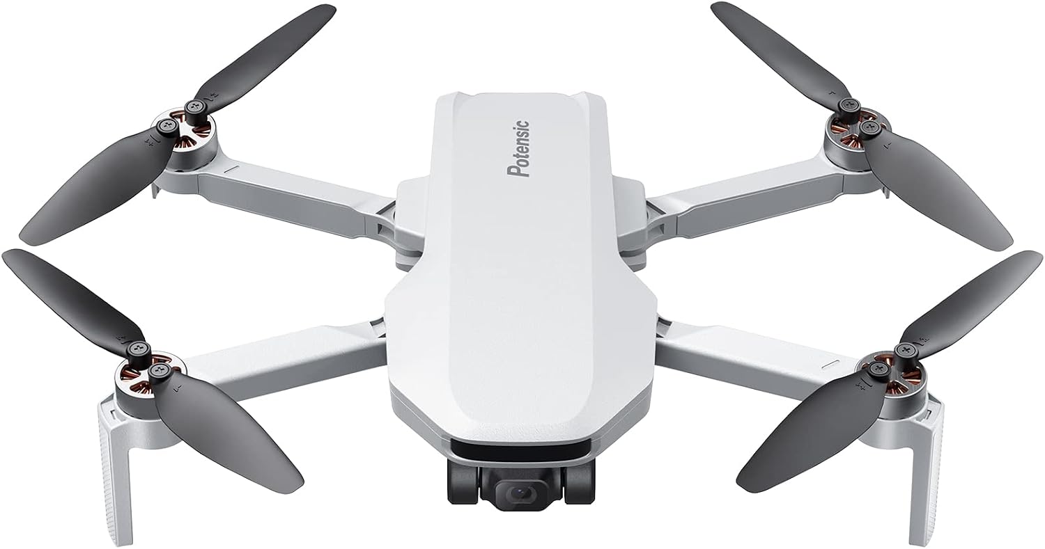 Potensic ATOM SE Drone Body and a set of propeller, NO Battery/Remote Controller Included, only for Repair and Replacement, Cannot Fly Alone
