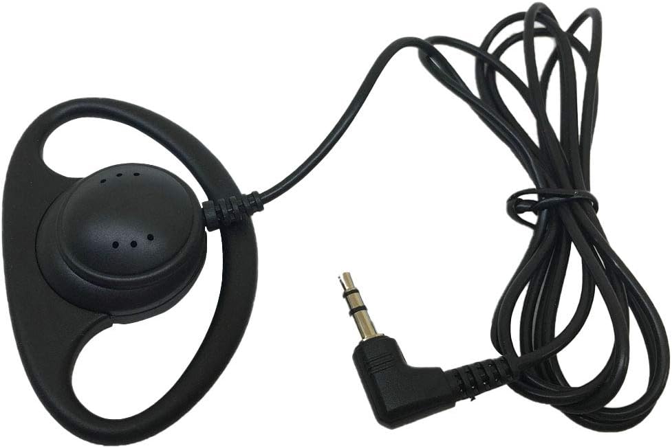 ANCLLO 3.5mm Plug Wired Single Side Earphone Stereo-to-mono Earbuds One Ear Earhook Simultaneous Interpretation Headphone