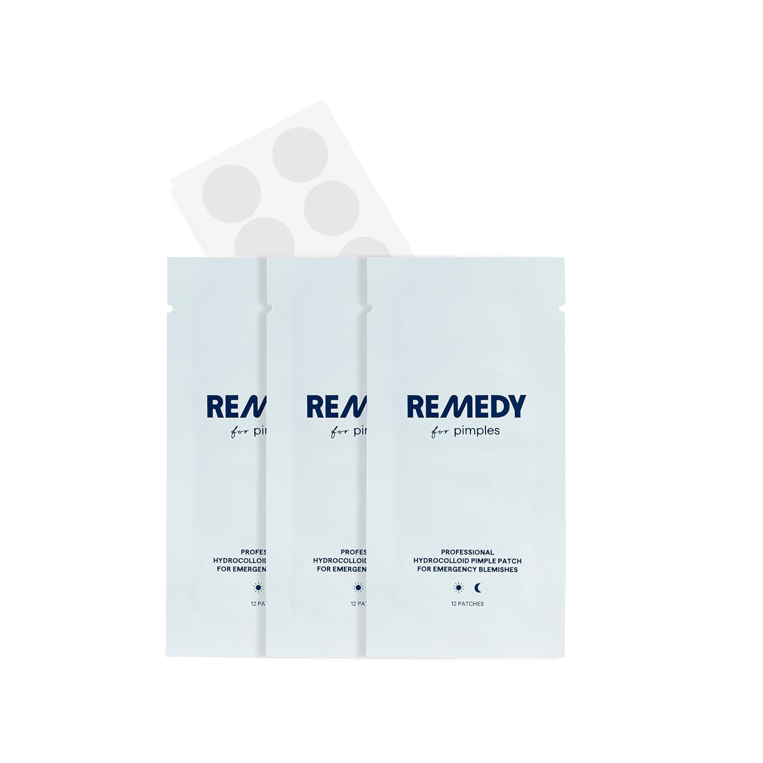 Remedy for Pimples - 36 Near-Invisible Medical-grade Hydrocolloid Pimple Patches for Blemishes, Zits, Spot Concealing - By Dermatologist Dr. Shah
