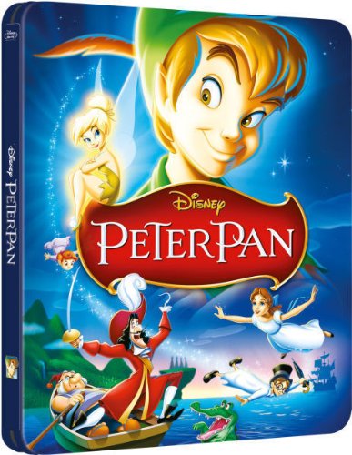 Peter Pan Exclusive Collectible Steelbook [Blu-Ray Disney] NEW