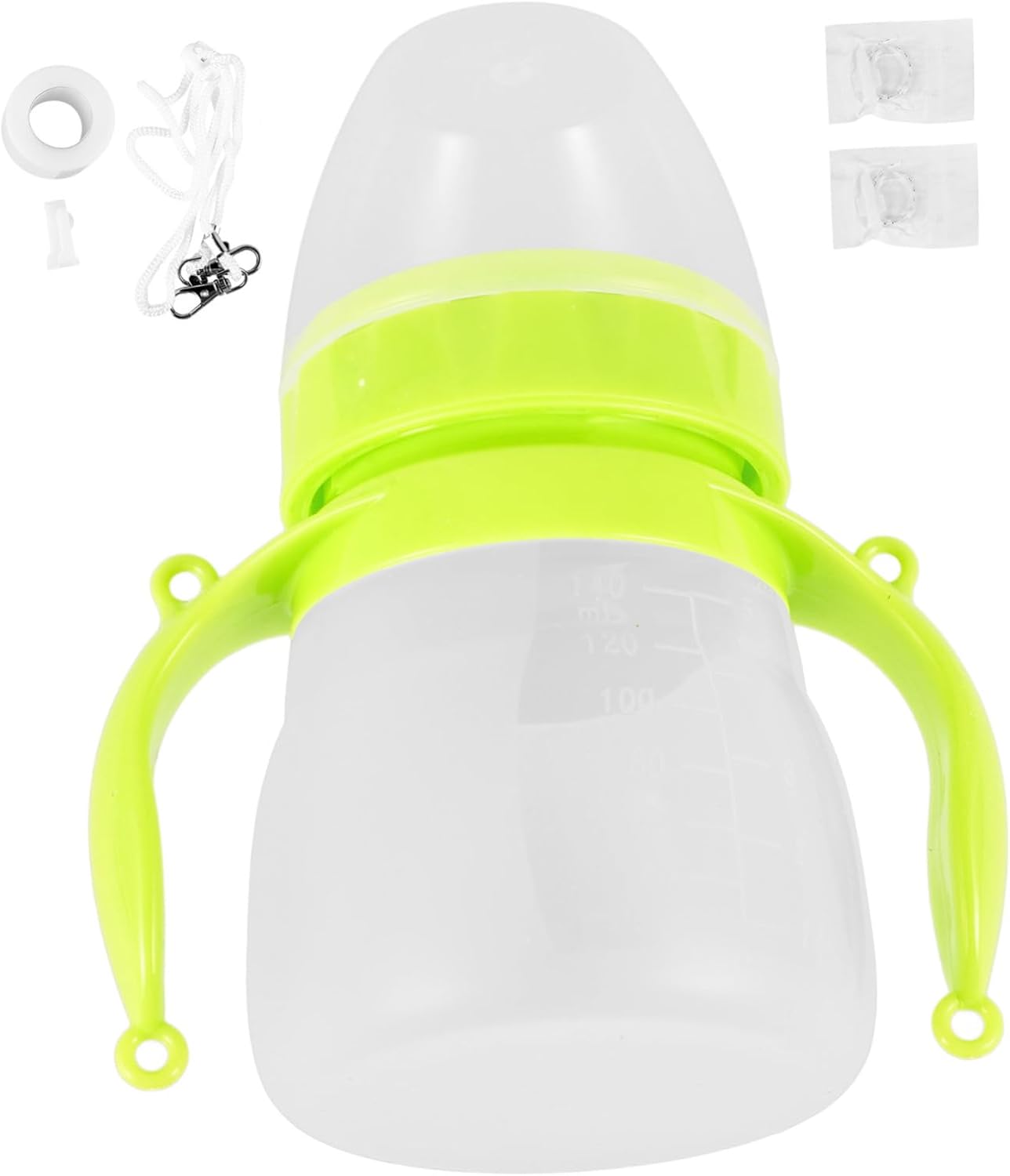 Milisten Breastfeeding Assist Device for Newborns with Flow Control and Scale Indicator Supplemental Nursing System for Lactation Support Comfortable Feeding Aid for Mothers