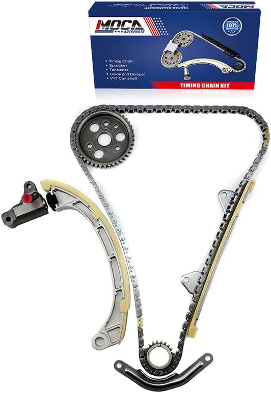 MOCA 76528 Timing Chain Kit Fit 1999-2007 for Toyota Avanza 1.3L & 1999-2007 for Toyota Terios 1.3L & for Daihatsu Sirion 1.3L K3-VE K3-VET M86529
