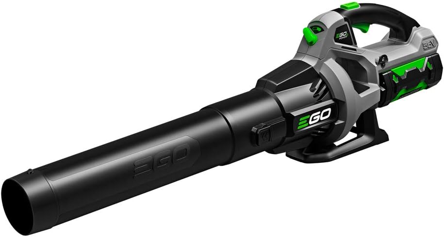 EGO Power+ LB5302 3-Speed Turbo 56-Volt 530 CFM Cordless Leaf Blower, 2.5Ah Battery and Charger Included