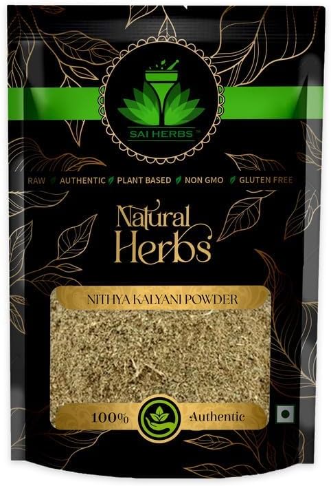 Nithya Kalyani Powder - 100 Gram/3.5 Oz - Catharanthus Roseus Powder - Pure & Natural