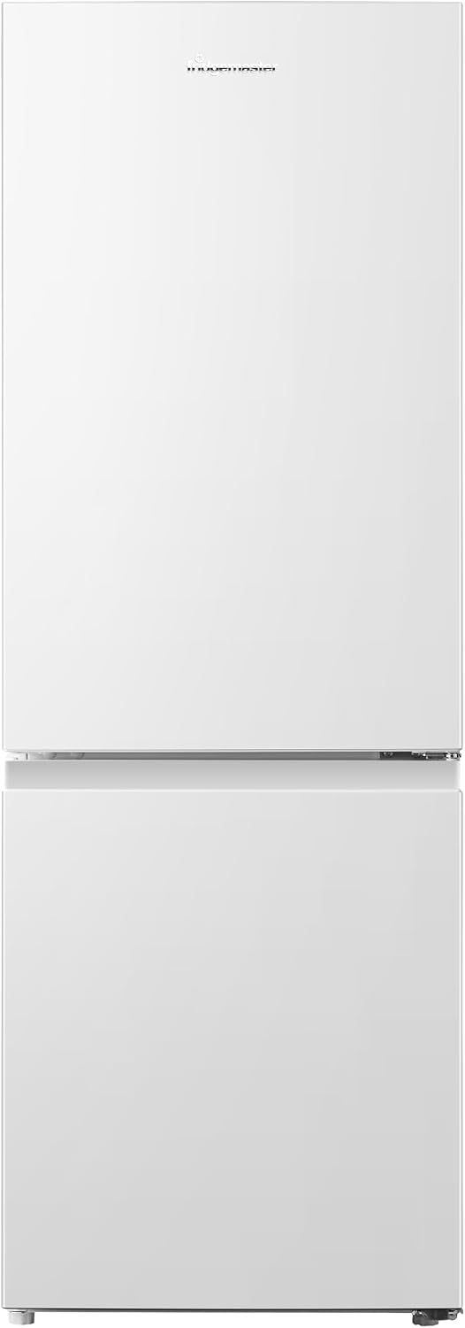 Fridgemaster MC50175A 50cm Freestanding 60/40 Fridge Freezer - 175-litre capacity with Crisper box - Reversible Door - 4 Star Freezer Rating - LED Lighting -Mechanical Control- White - Energy Class E
