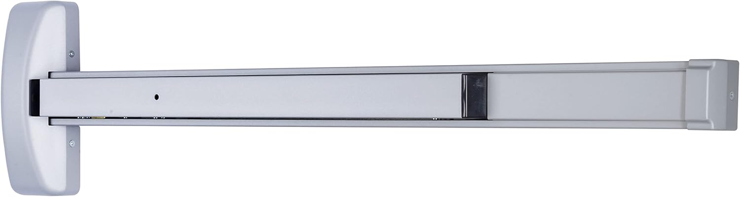 BRINKS Commercial - Commercial Door Exit Device, Aluminum Finish - Meets ANSI Grade 1 Standards, is UL 305 Compliant, and is ADA Compliant