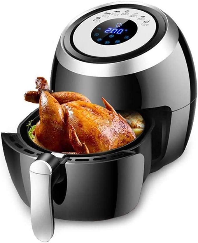 Smart touch Friggitrice ad aria, Forno grande friggitrice ad aria calda, Fornello ad aria con antiaderente rimovibile, Manopola rapida, Ricette, per il pasto del Ringraziamento, Dimensioni 30,2 cm *