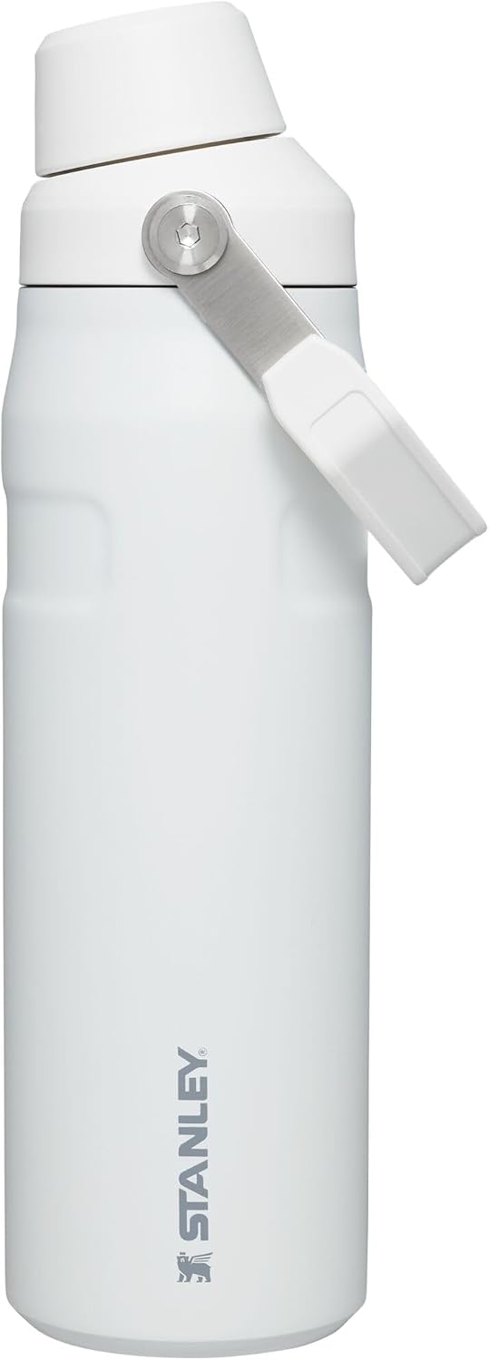 Stanley IceFlow Fast Flow Water Bottle | Angled Spout Lid | Lightweight & Leakproof for Travel & Sports | Insulated Stainless Steel | BPA-Free
