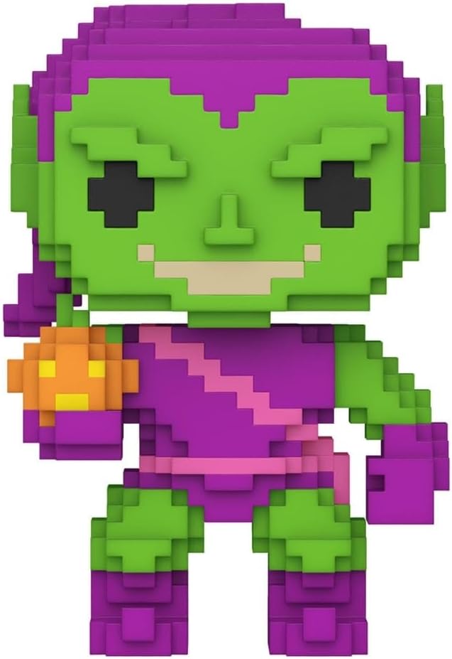 Funko Pop! Marvel: 8-Bit - Green Goblin - Marvel Comics - Collectable Vinyl Figure - Gift Idea - Official Merchandise - Toys for Kids & Adults - Comic Books Fans - Model Figure for Collectors