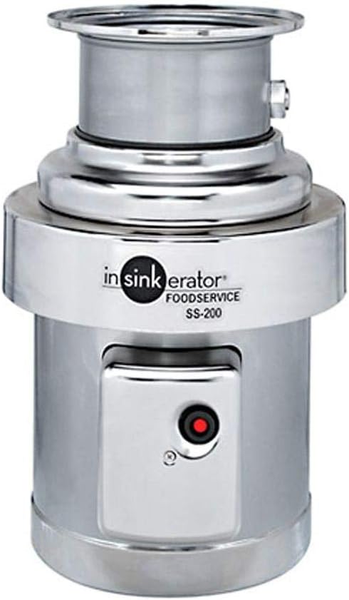InSinkErator SS-200 Disposer, 2 HP, 230V Garbage Disposal, Basic Unit