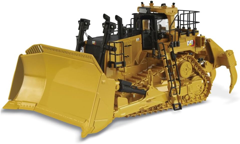 Diecast Masters 1/50 Caterpillar D11 Fusion Bull Dozer with Shank Ripper, High Line Series 85604