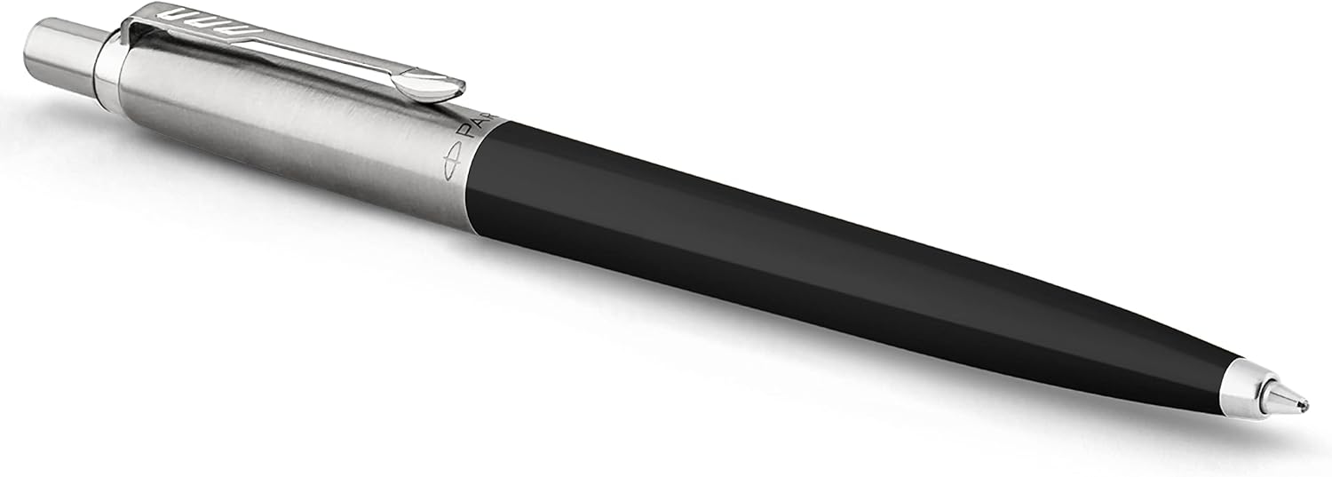 Parker Jotter Originals Gel Pen | Classic Black Finish | Medium Point (0.7 mm) | Blue Ink