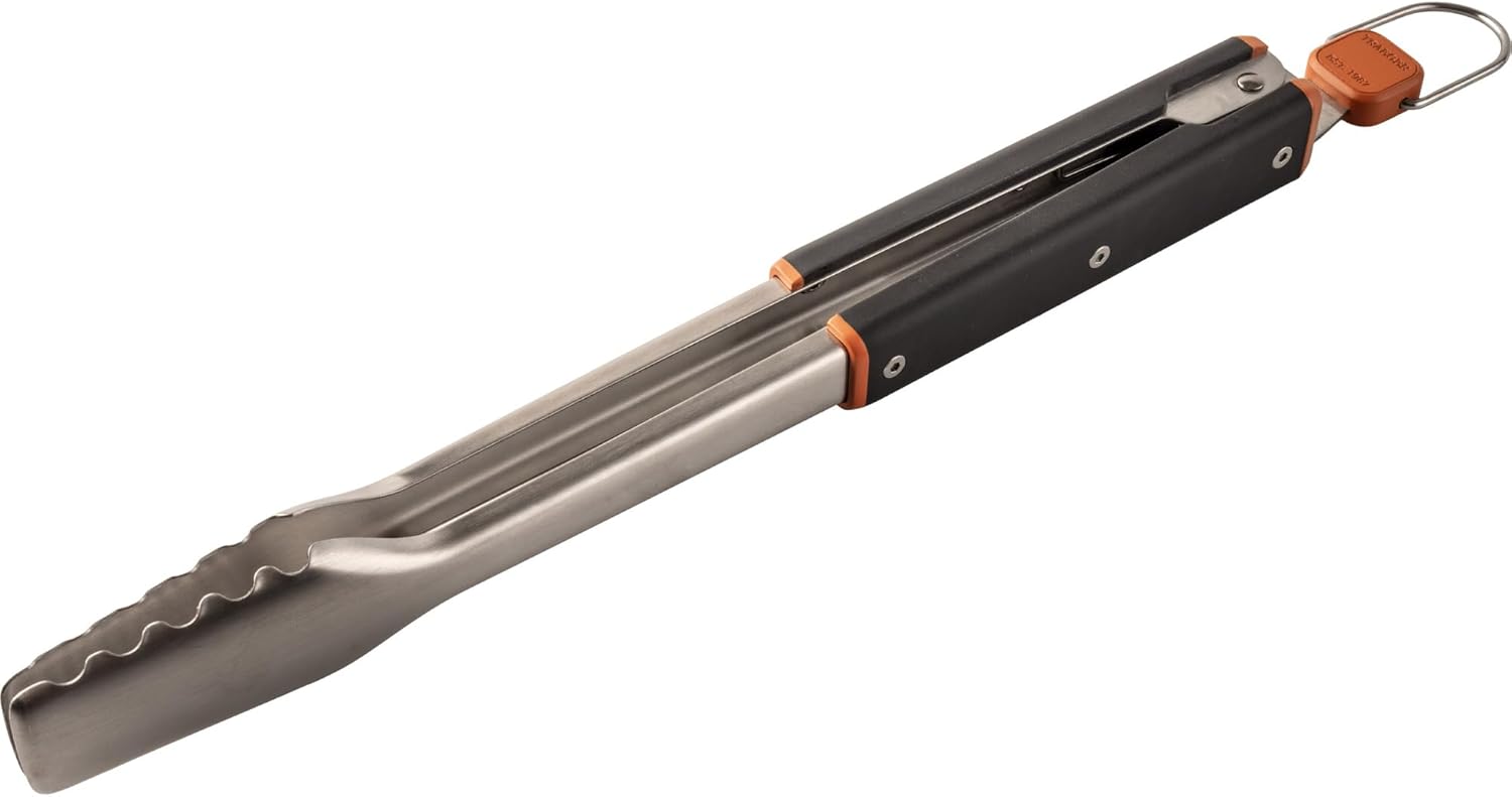 Traeger Grills BAC790 Stainless Steel BBQ Tongs Dishwasher Safe Grill Accessory (2025 Model)