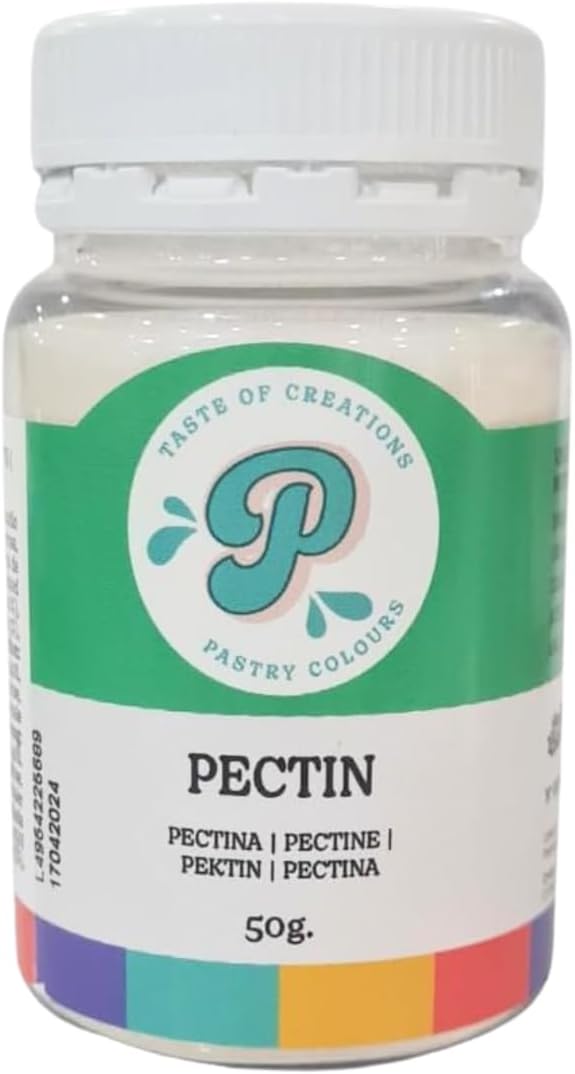 PASTRY COLOURS, Pectin for Jam Making, Pectin Powder, Thickener and Gelling Agent Perfect for the Production of Jams, Ice Cream, Fruit Preserves and Bakery Products, 50 Grams