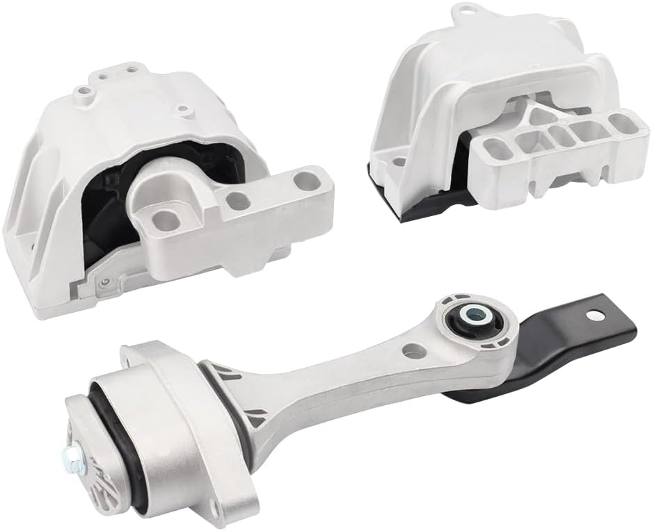 Engine Motor and Transmission Mount Kit Compatible with Beetle 1998-2005 1.8L 2.0L & Derby 2001-2009 1.8L 2.0L & Golf 1999-2006 1.8L 2.0L & Jetta 1999-2005 1.8L 2.0L OE A6929 A6935 A6930 Set of 3