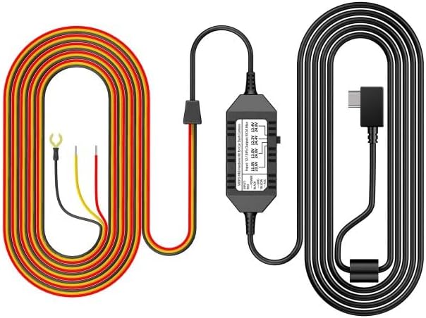 VIOFO HK5 Acc Hardwire Kit, USB-C Hard Wire Kit for VS1 Dash Cam Car Camera, Low Voltage Protection for Parking Mode