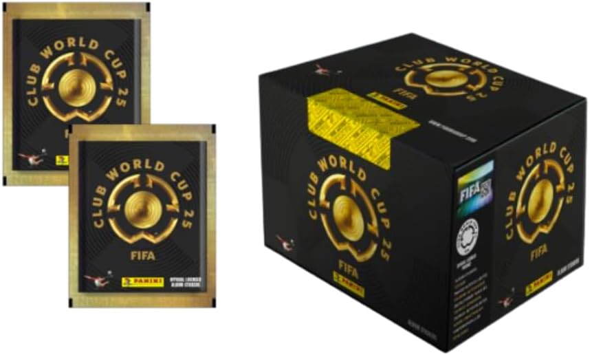 Panini® Club World Cup 2025 ONE Sticker Box (250 Stickers)