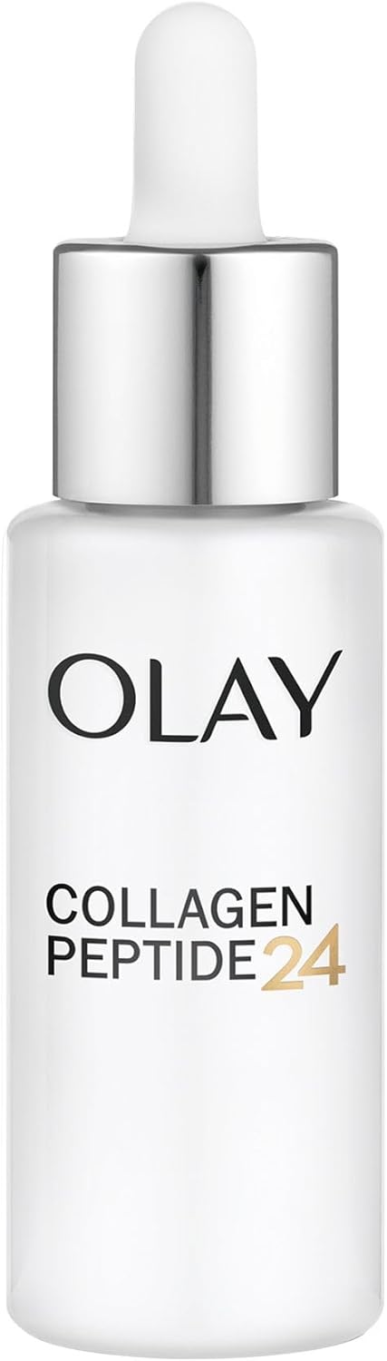 Olay Collagen Peptide Serum for Face, Skincare with Niacinamide 99% Purity and Antioxidant Vitamin E. Advanced Anti Ageing Skin Care with 3 Actions: Strengthens, Restores, Hydrates, 40ml