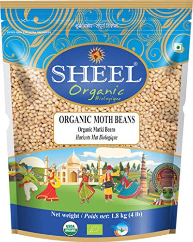 Sheel Organic Matki/Moth Beans 4 lbs