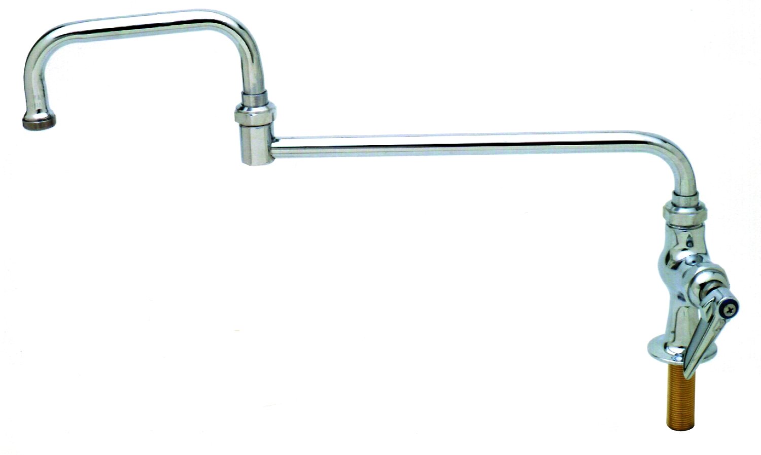 TS Brass B-0255 Single Pantry Deck-Mount Faucet, Chrome