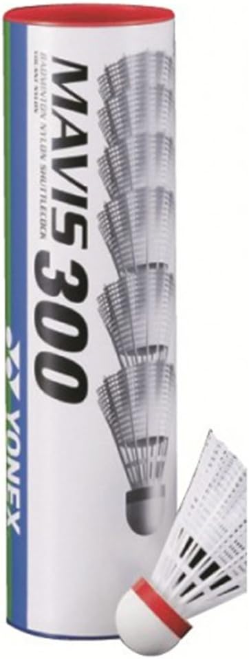 YONEX Mavis 300 Badminton Fast Speed Shuttlecocks Red