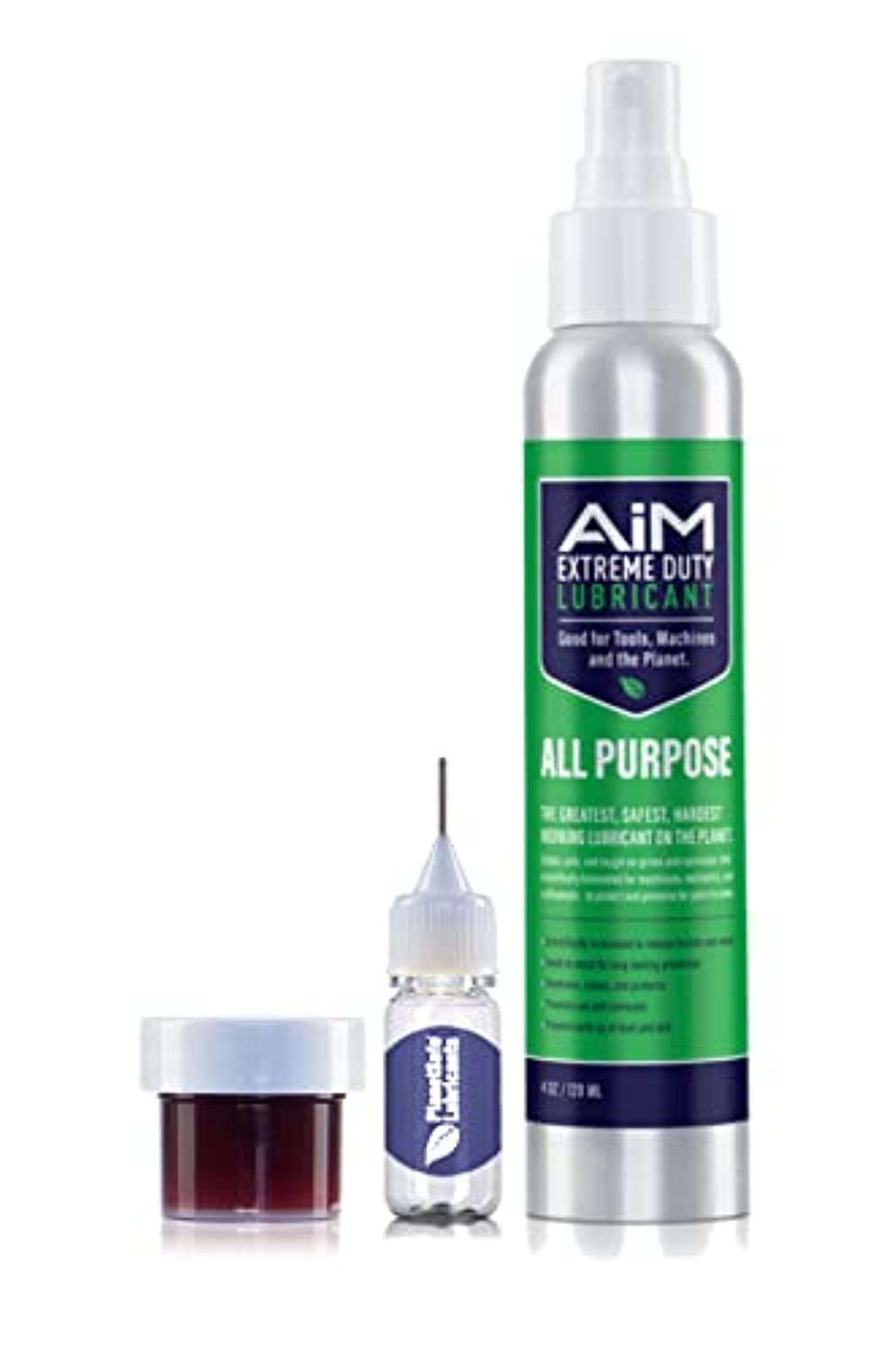 PlanetSafe Exercise Equipment Lubricant,• Non-Toxic • Non-Hazardous • No-Odor,For: Vertical Climber, Treadmill, Stationary Bicycle, Rowing machine, Ellipticals, & Rust Prevention (Small Bundle)