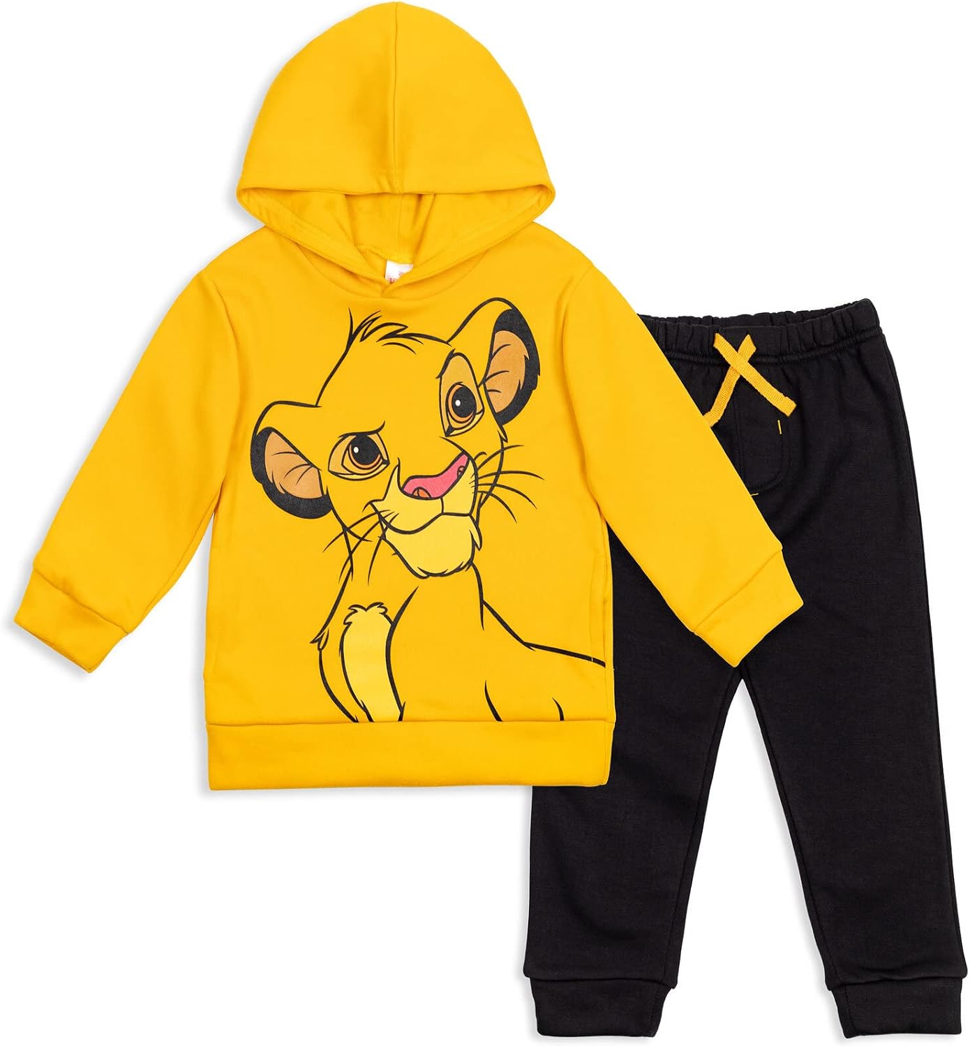 Disney Fleece Pullover Hoodie and Pants Outfit Set Infant to Big Kid Sizes 18 Months - 10-12