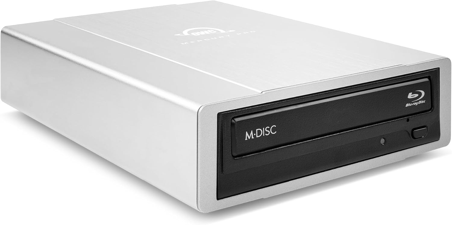 OWC Mercury Pro 16X Blu-ray, 16X DVD, 48X CD Read/Write Solution