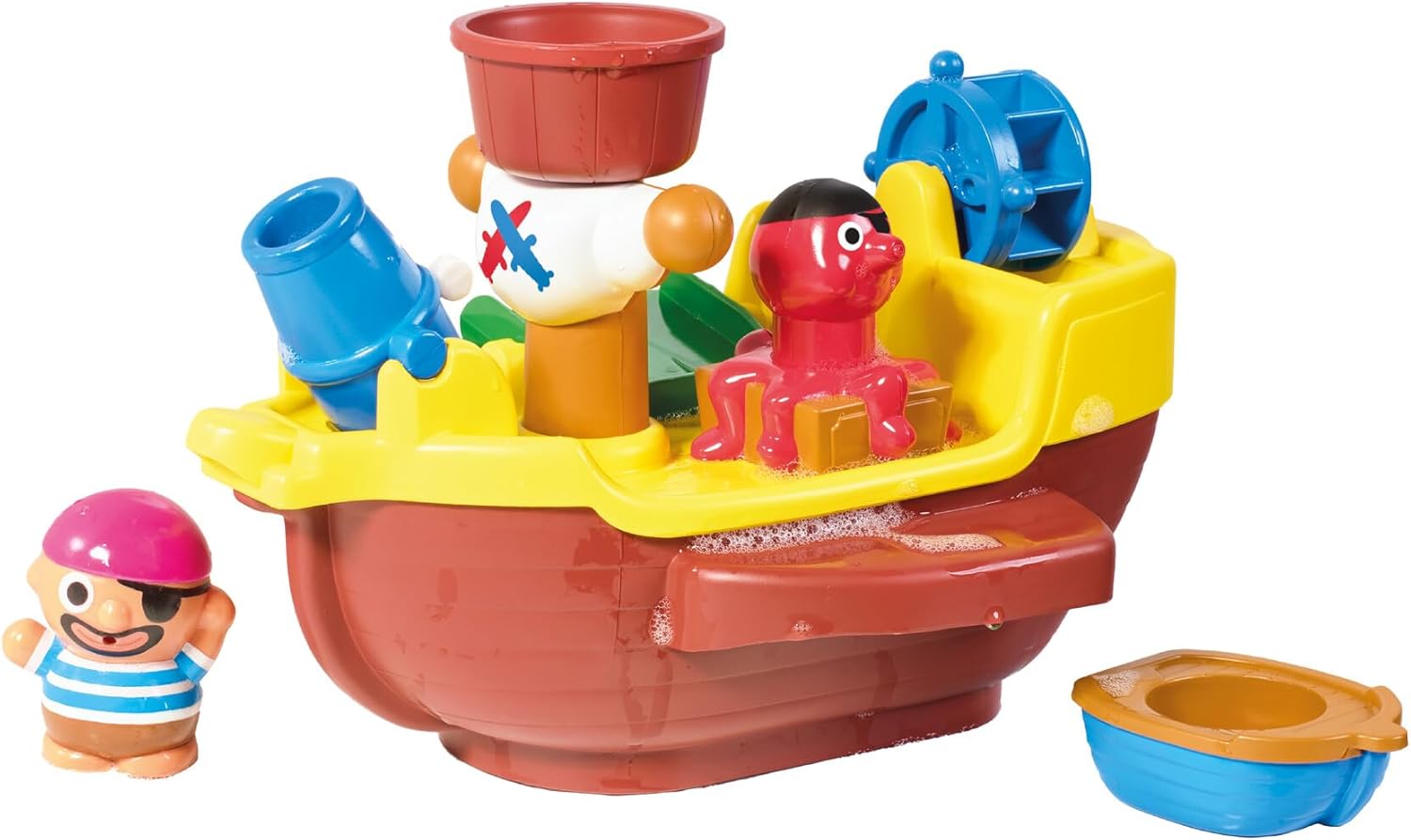 Toomies Pirate Bath Baby Bath Toy, Shower Baby Toy for Water Play in the Bath, Kids Bath Toy Suitable for Toddlers & Children, Boys & Girls from 18 Months+