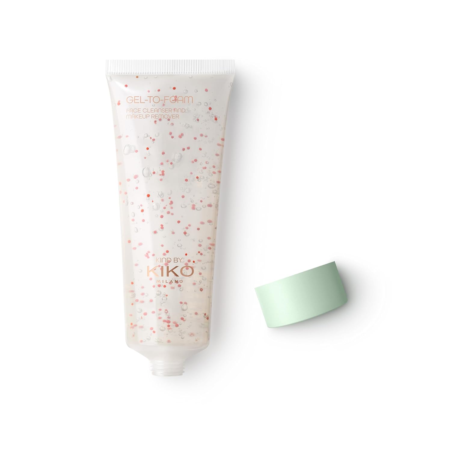 KIKO Milano Kind Gel-to-Foam Face Cleanser And Makeup Remover, 2-In-1 Face Cleanser And Make-Up Remover