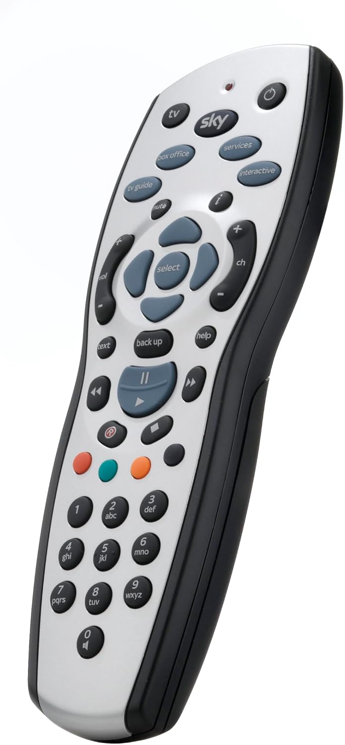 Original Sky+ HD remote – Duracell Batteries Included – Official Sky Branded Retail Packaging - SKY120,silver