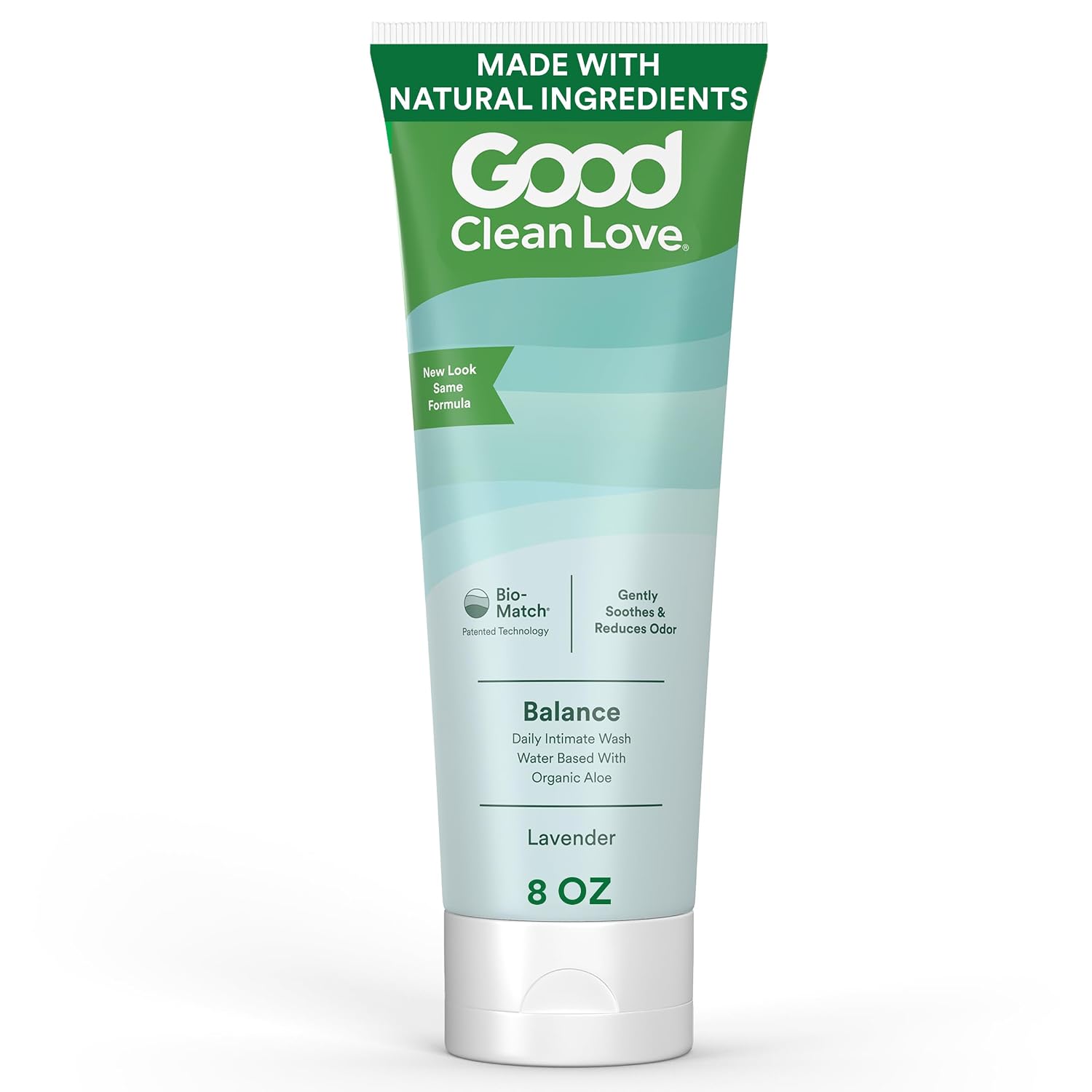 Good Clean Love Balance Feminine Wash, Gentle, pH-Balanced, 8 Oz (1-Pack)