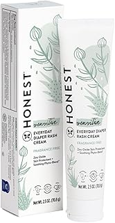 Honest Diaper Rash Cream, 2.5 Ounce