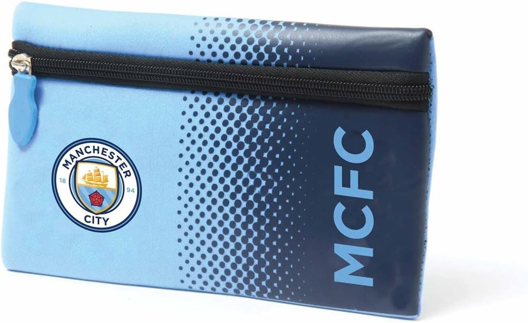 Man City Fade Design Pencil Case New Crest
