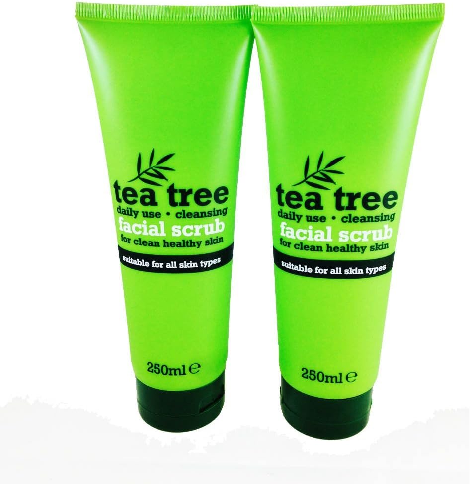 Tea Tree Facial Scrub 250ml, Pack of 2
