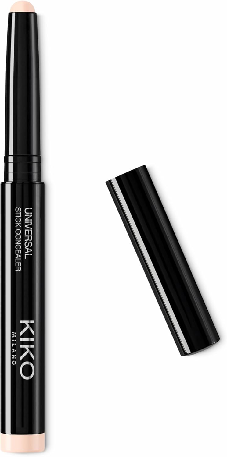 KIKO Milano Universal Stick Concealer 01, Creamy Concealer Stick; Long-Lasting Product, Up To 24 Hours