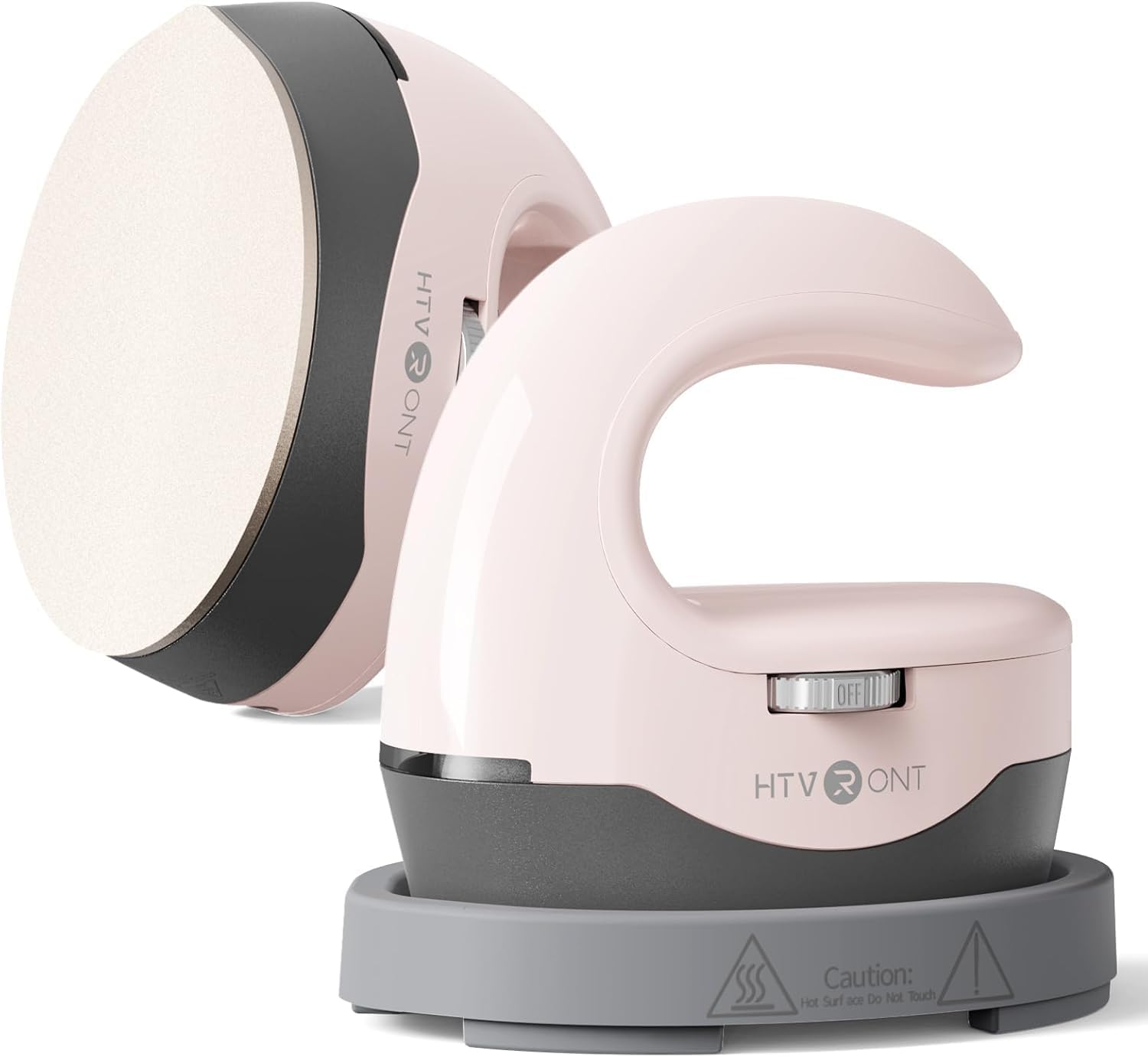 HTVRONT Heat Press Mini Heat Press Machine, Mini Iron for Crafts