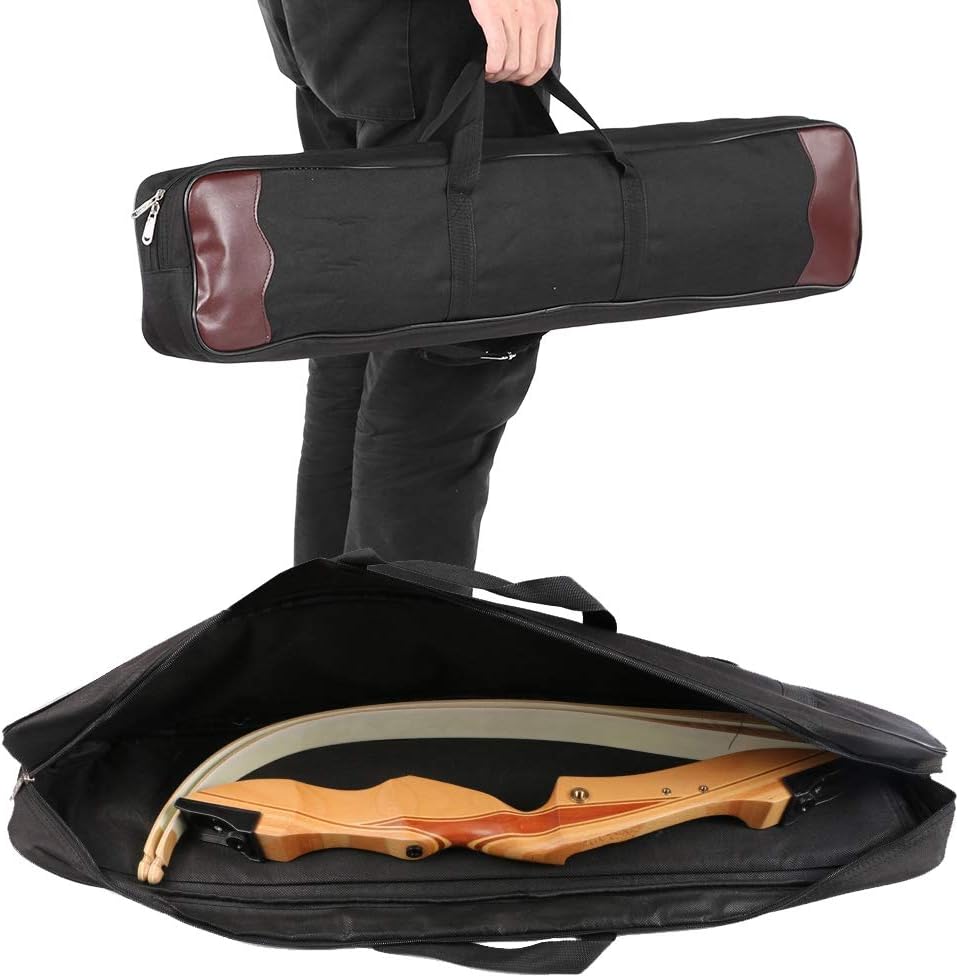 Bow Bag-Outdoor Recurve Bow Storage Sling Bag Handbag Adjustable Shoulder Strap