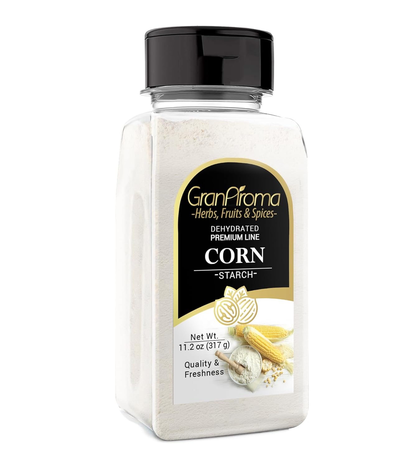 GranAroma Corn Starch, 11.2 oz, Thickening Agent, Cooking & Canning